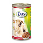 Консервирана храна за кучета DAX Beef с говеждо месо